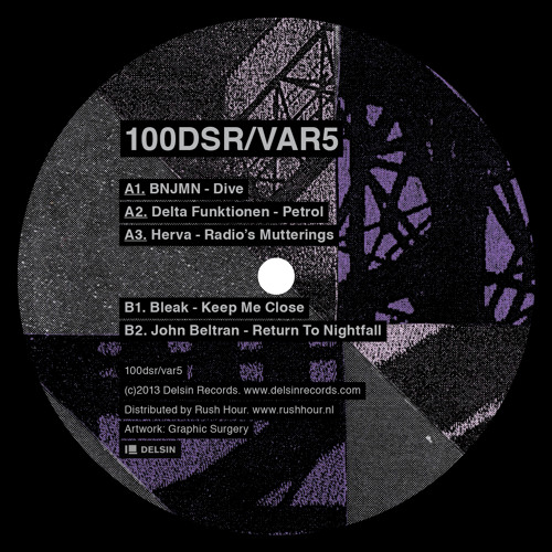 V/A - 100DSR/VAR5 (BNJMN, Delta Funktionen, Herva, Bleak, John Beltran)