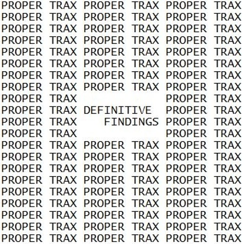 CLDB (from 'Definitive Findings' / Proper Trax)