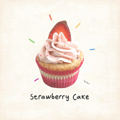 Strawberry Cake (Single)