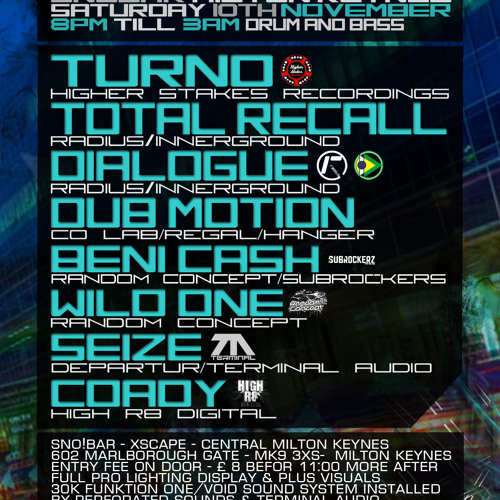 TOTAL RECALL B2B DIALOGUE @DEPARTURE D&B