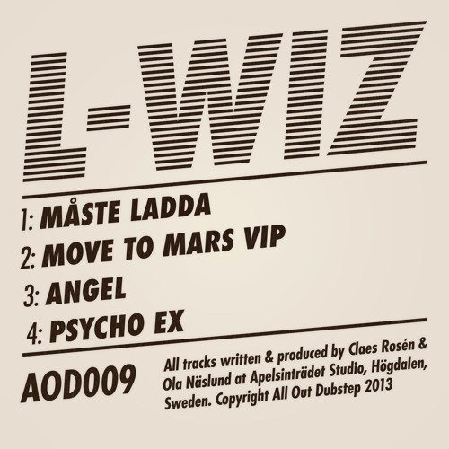 L-WIZ - LADDA EP - OUT NOW! ( AOD 009 )