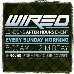 Don Major B2B Rob Burden @Wired, Club No.65, Vauxhall, London - Sun 14th Dec 2013