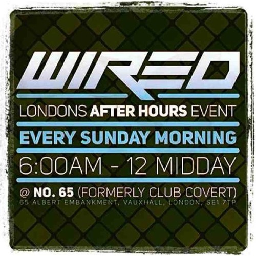 Don Major B2B Rob Burden @Wired, Club No.65, Vauxhall, London - Sun 14th Dec 2013