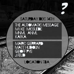 KAFKA - "?" UnderG DJ Set [2013.12.14]
