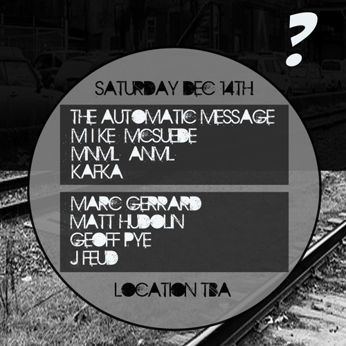 KAFKA - "?" UnderG DJ Set [2013.12.14]