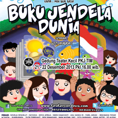 On air at RRI 88,8 fm ( Teater Cordova - Buku Jendela Dunia )