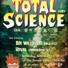 Live at Konkrete Jungle w/ Total Science 12-11-13 FREE DL 320 MP3