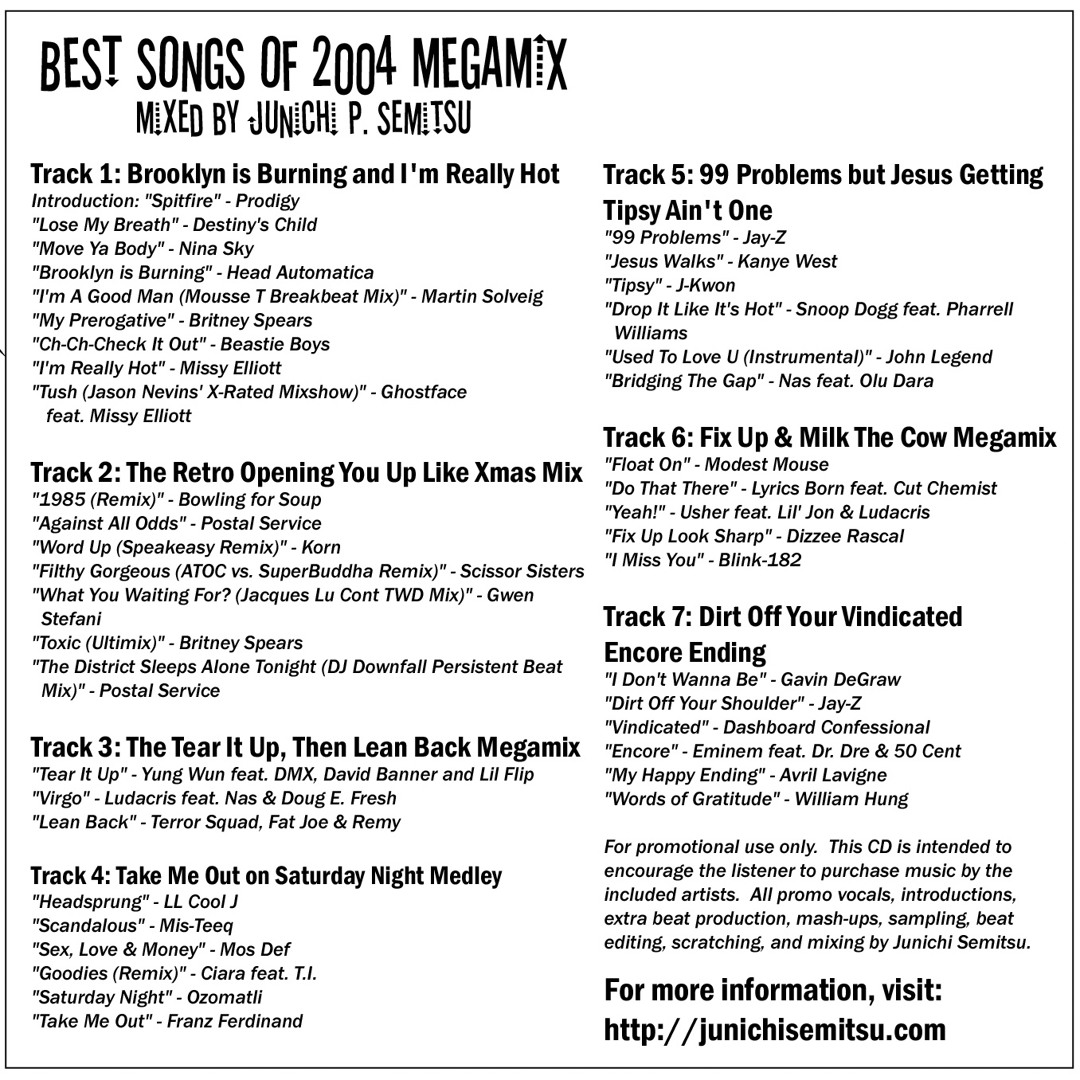 Stream Machu Pikachu | Listen to Best Songs of 2004 (Mixed by