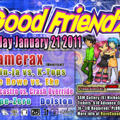 Tamerax - Live At Good Friendz Jan 21 2011 -  Hard Trance Mix - FREE DOWNLOAD