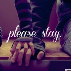 Plz Stay (print)
