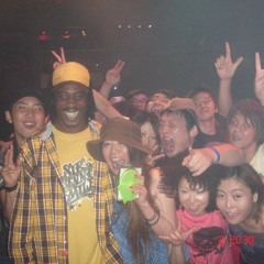 Bryan G. with Stevie Hyper D  MC MC & fearless MC MC LIVE @ TOKYO/JAPAN  1997