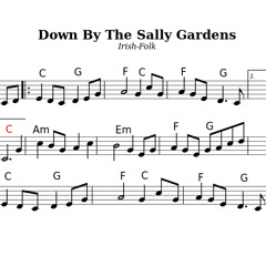 Down by the Sally Gardens (W. B. Yeats)
