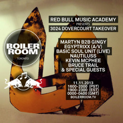 Martyn B2B Gingy RBMA X 3024 Dovercourt Takeover Boiler Room Toronto DJ Set