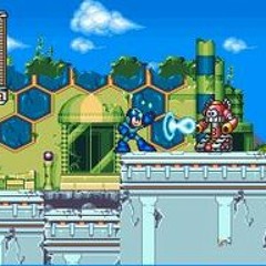 Mega Man 7 - Wily Stage 2 [16-bit Genesis cover]
