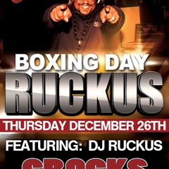 DJ RUCKUS BOXING DAY BASH ROCK 94 AND CKPR RADIO PROMO