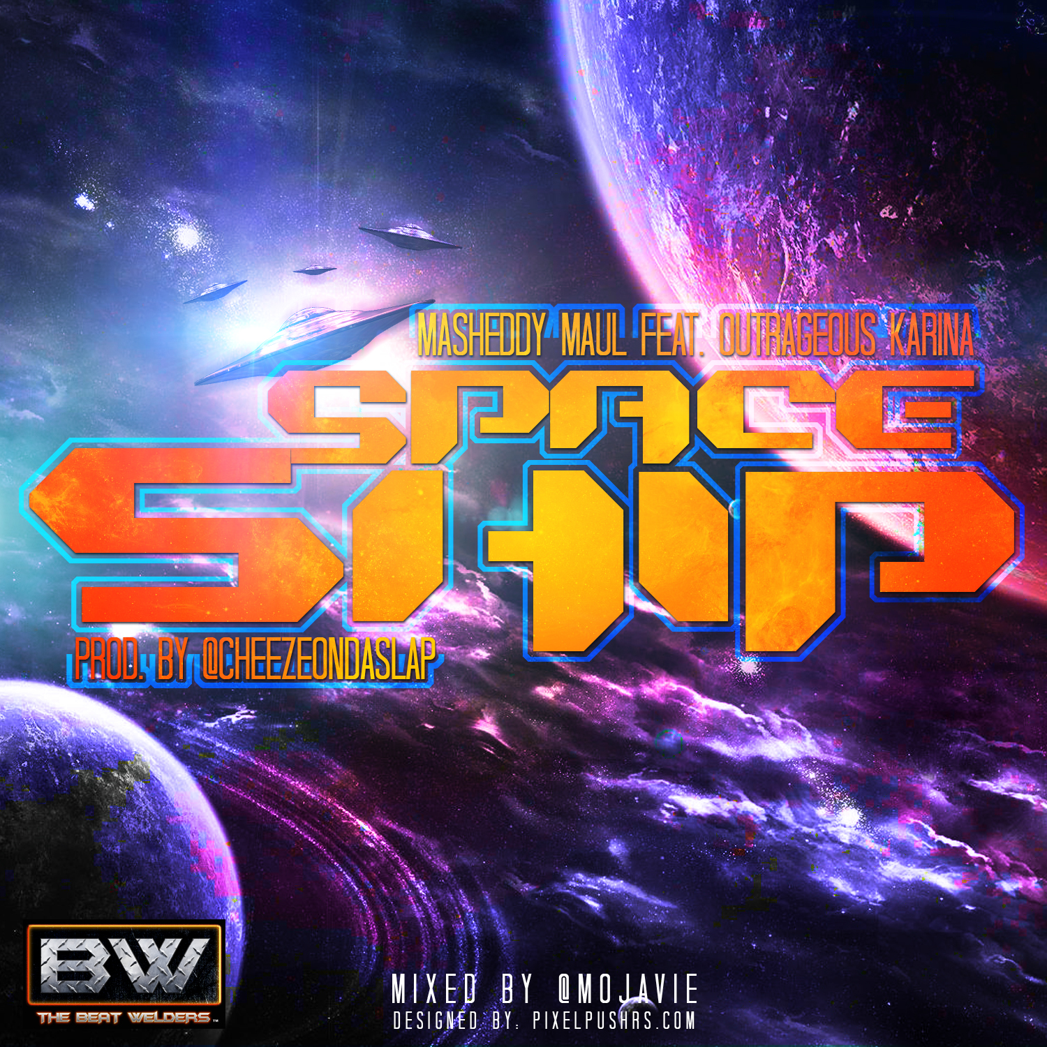 Masheddy Maul ft. Outrageous Karina - Spaceship [Thizzler.com]