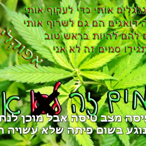 אפוקליפסה - סמים זה לא אני