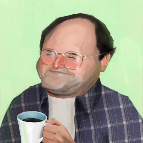 Seinfeld Over Speakers in a Room