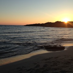 Winter shore. Lido Gandoli, Taranto, Southern Italy.