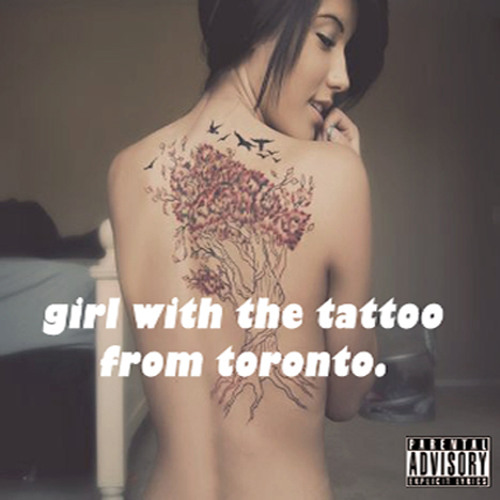 girl with the tattoo from toronto.