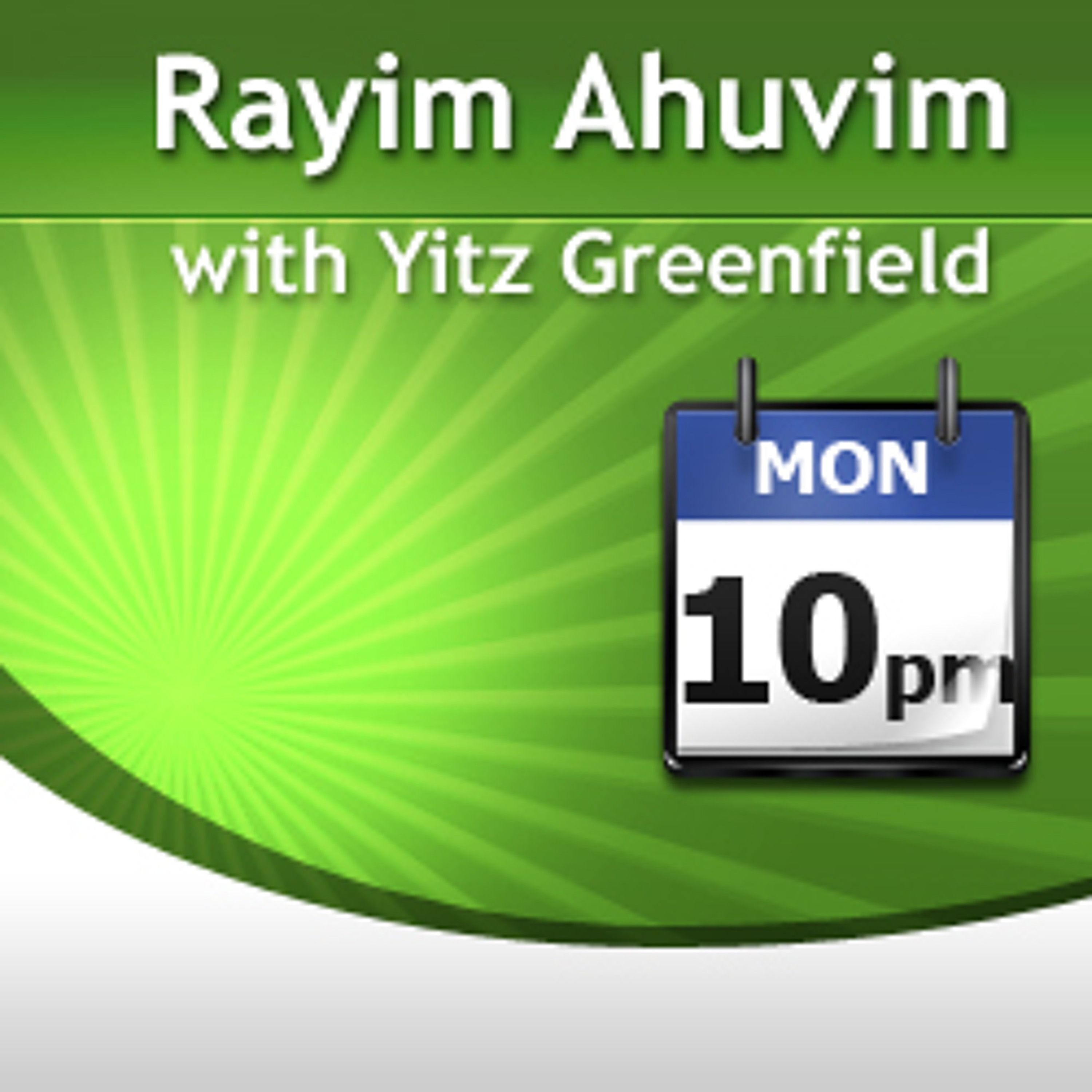 Yitz greenfield Sep 3 episode artwork
