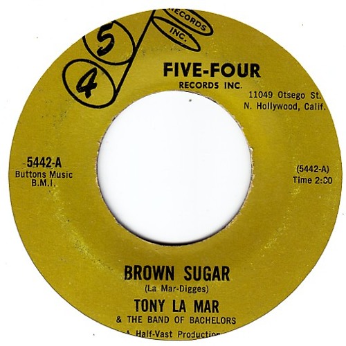 Tony La Mar & The Band Of Bachelors Brown Sugar