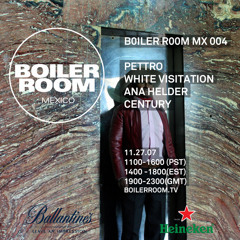 Pettro (Live Act) at Boiler Room Mexico