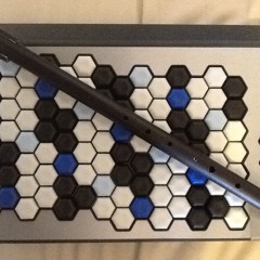 Duet for Axis-49 and Superpyth Irish Whistle in 22edo.