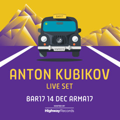 Anton Kubikov @ Bar 17 (Arma 17, Moscow) — 14.12.2013