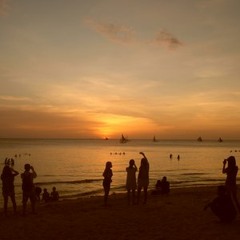 Space Selected Works#Evenings On The Beach