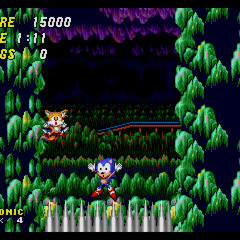 Sonic the Hedgehog 2 - Mystic Cave Zone [8-bit NES Cover] (SUNSOFT style)
