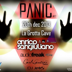 Enrico Sangiuliano @ PANIC, La Grotta Cave Club - Gozo Island - Dec 20th, 2013