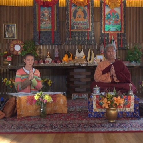 Lama Tsering Gyaltsen Tsok Teaching at Saraha Nyingma Buddhist Institute 11-23-13