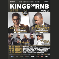 Kings of RnB Vol. 2 - Dru Hill, Donell Jones, Brain McKnight & Eric Benet - Official Tour Mix 2014