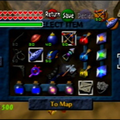 Zelda Menu
