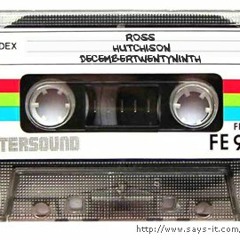 Ross Hutchison - DECEMBERTWENTYNINTH