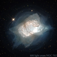 600 light years - NGC 7027
