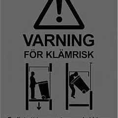 varning för klämrisk
