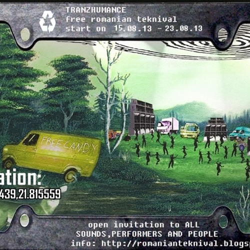 FREEtekNOMADEN @ TRANZHUMANCE romanian teknival 2013 - birthday set (FREE CANDY)