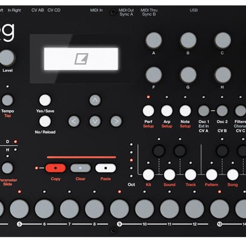 Straight Ice Machine (Elektron Analog Four Test)