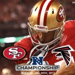 49ers Vs Falcons NFC Championship Game-Total Sports Live 01-16-2013
