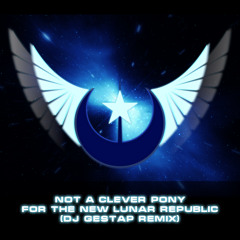 Not A Clever Pony - For The New Lunar Republic (Dj Gestap remix)