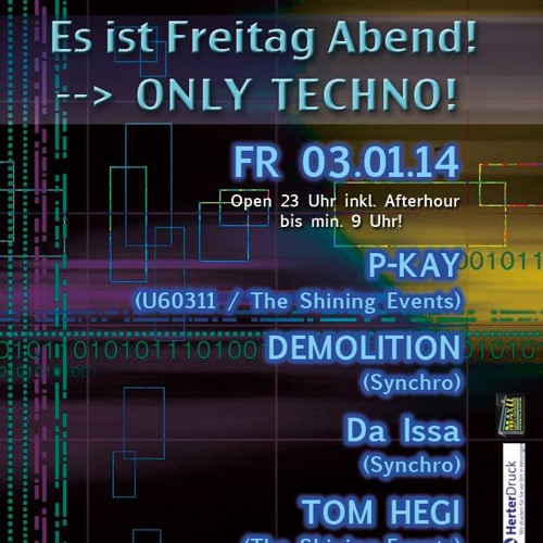 Chris Lehmann (Demolition) @ Es ist Freitag Abend! Club Inside/Emmendingen 03.01.14