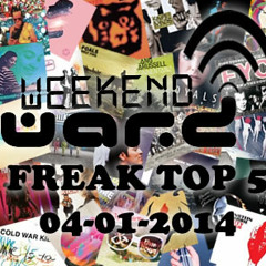 Weekend Ward - Freak Top 5 Overzicht 04-01-2014