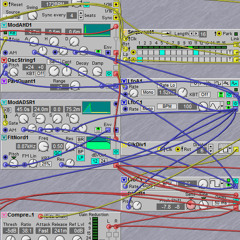 Old Clavia Modular Noodles