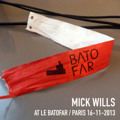 Mick Wills @Le Batofar - Paris - 16.11.2013