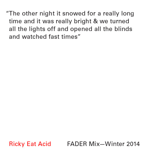 Ricky Eat Acid FADER Mix