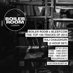 Bleep 100 Tracks of 2013 Boiler Room mix