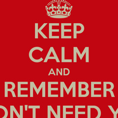 I Don't Need You Anymore (Produced By Honest Bill) [Willie Harper - I Don't Need You Anymore Sample]