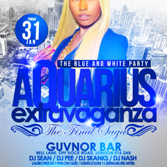 AQUARIUS EXTRAVAGANZA  BASHMENT MIX BY DJ SWINGZ LIVE HOSTING DJ LARNI